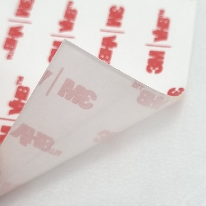 3M™ Double Sided Sticky Pads Square/Round, Clear VHB