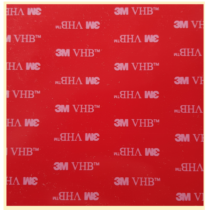 3M™ Double Sided Sticky Pads Square/Round, Grey VHB