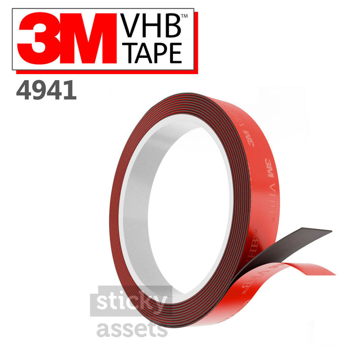 3M VHB Double Sided Tape, Grey 1mm