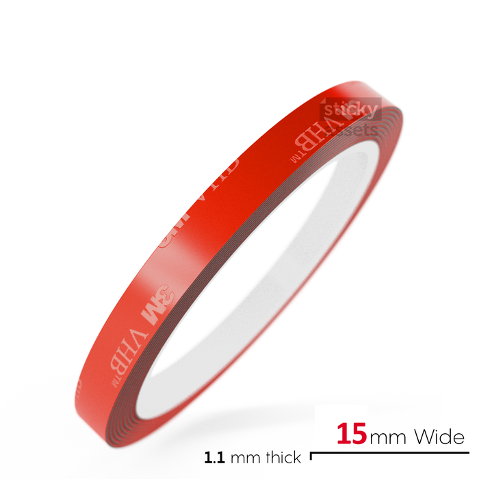 3M VHB Double Sided Tape, Grey 1mm