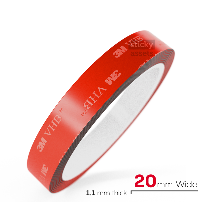 3M VHB Double Sided Tape, Grey 1mm